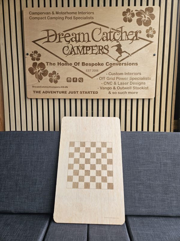 Chess board table