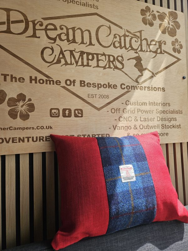 Harris Tweed scatter cushion