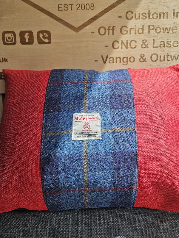 Harris Tweed scatter cushion - Image 2
