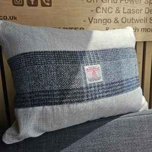 Harris tweed scatter cushion
