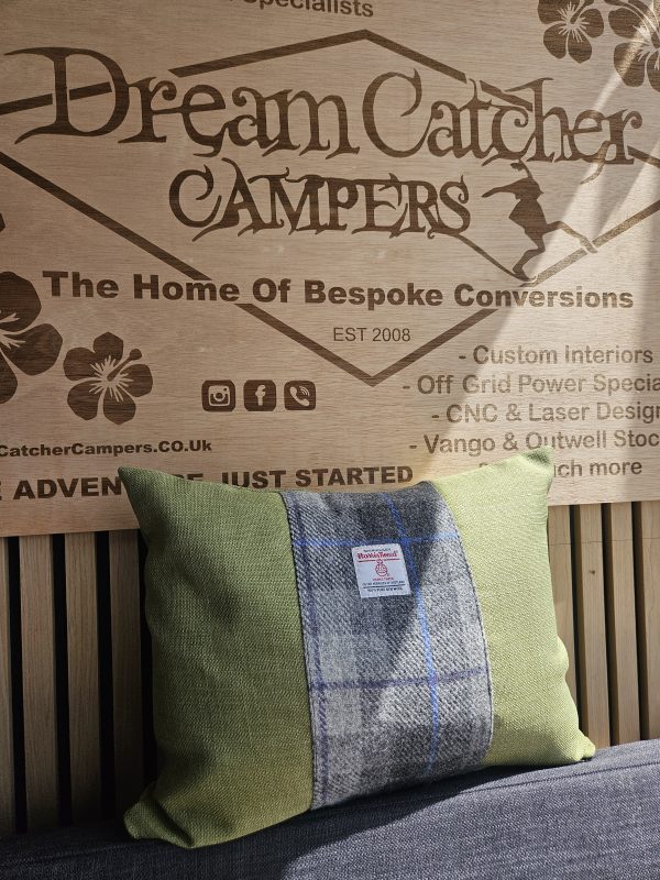 Harris Tweed scatter cushion