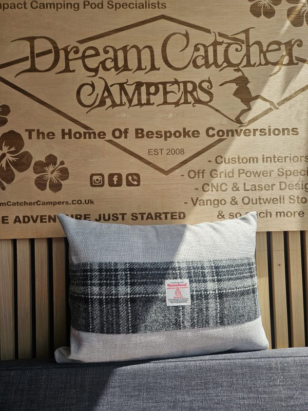 Harris Tweed scatter cushion