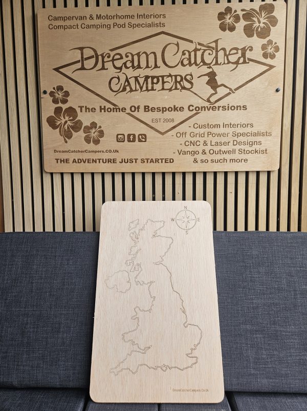 Travel table outline design