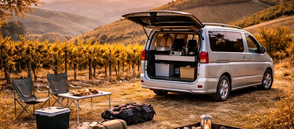 nissan elgrand e51 camper